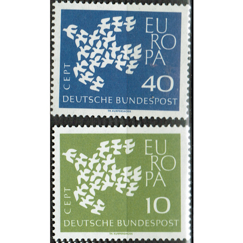 Allemagne 1961 - Y&T n° 239 & 240 MNH Europa CEPT