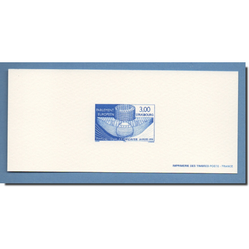 France Gravure N° 3206 Strasbourg Parlement Européen 1998