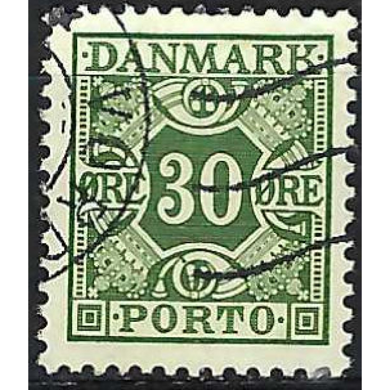 Danemark - 1934-53 - Y & T n° 32A Timbres-taxe - O. (2