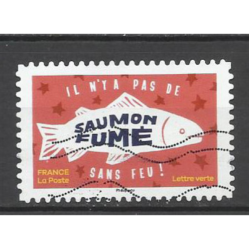 FRANCE 2024 -CVC- Petits Mots SAUMON FUME