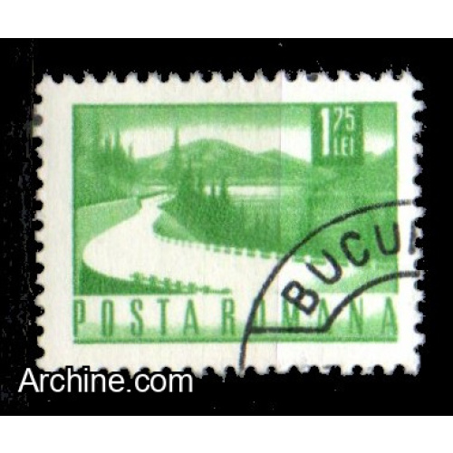 Roumanie Yvert N°2637 Oblitéré 1971 Autoroute