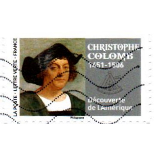France 2022 - Grand voyageur : Christophe Colomb, adhésif - YT AA 2117 °