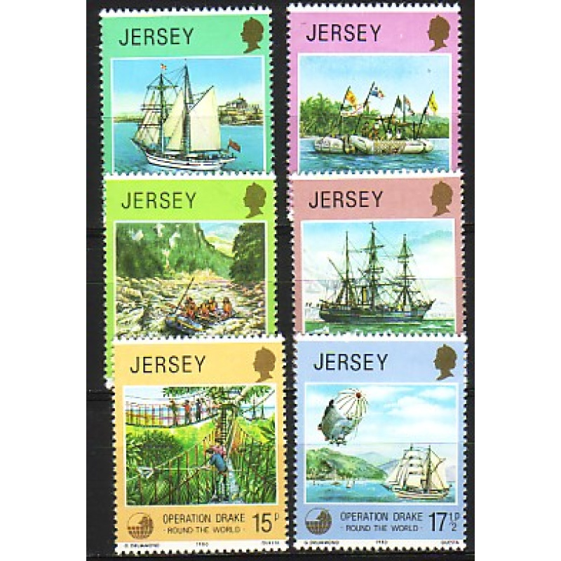 Jersey 1980  Y&T  222/27  N**