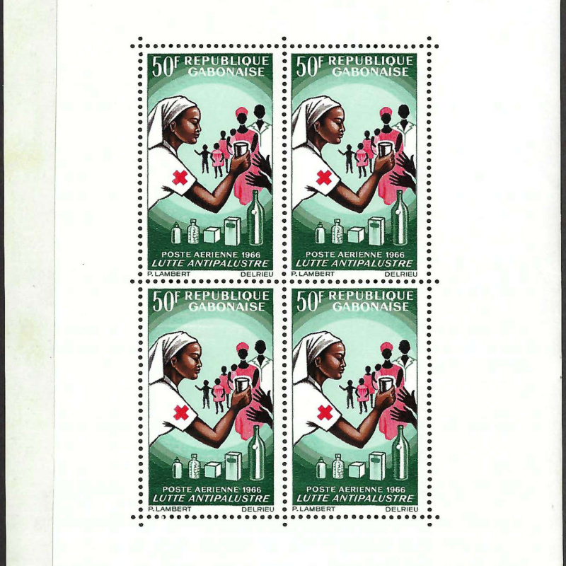 Gabon - 1966 - Y & T n° 4 Blocs & feuillets - MNH