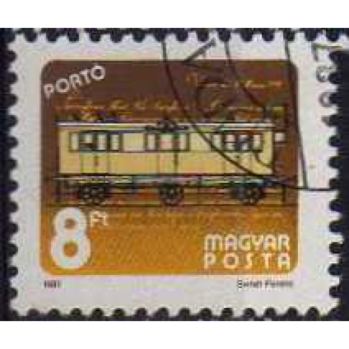 Hongrie 1987 - Timbre-taxe, allège postale - YT TT 248 °