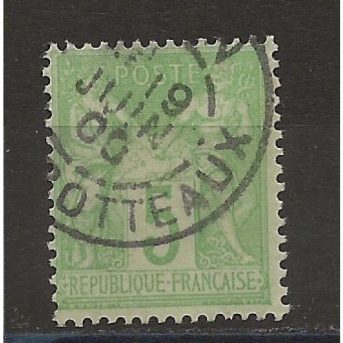 FRANCE ANNEE 1898 Y.T N°102  OBLI