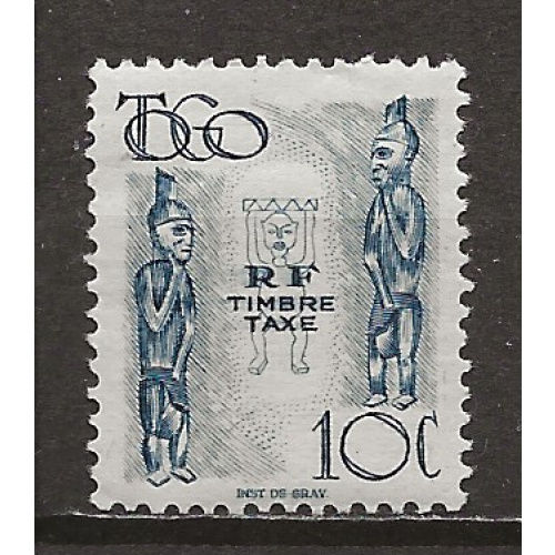 TOGO ANNEE 1947 TAXES Y.T N°38 NEUF*