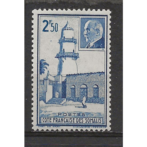 COTE DES SOMALIS  ANNEE 1941  Y.T N°192 NEUF*