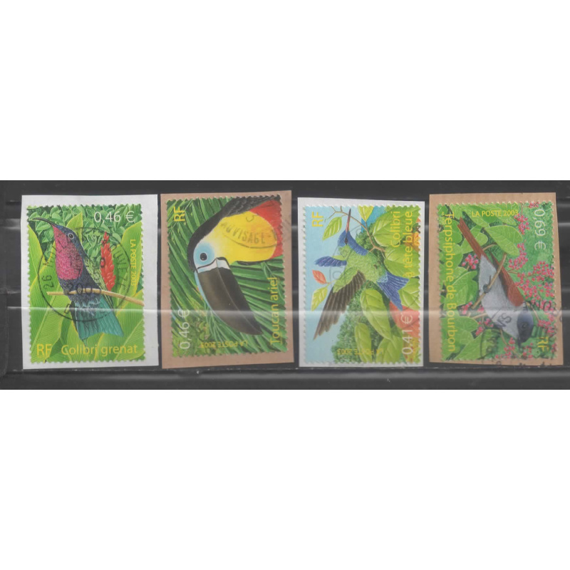 FRANCE OBL 2003 N° 3548/51  VOIR SCAN