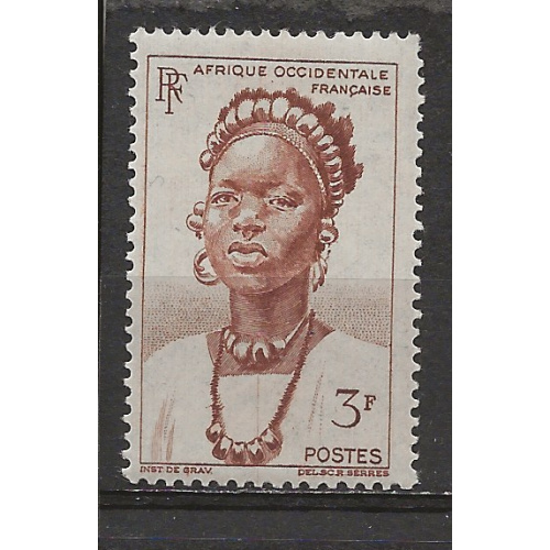 AOF ANNEE 1947 Y.T N°44 NEUF**