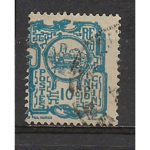 INDOCHINE COLONIES FRANCAISE ANNEE 1927  Y.T N°136 OBLI cote 2€