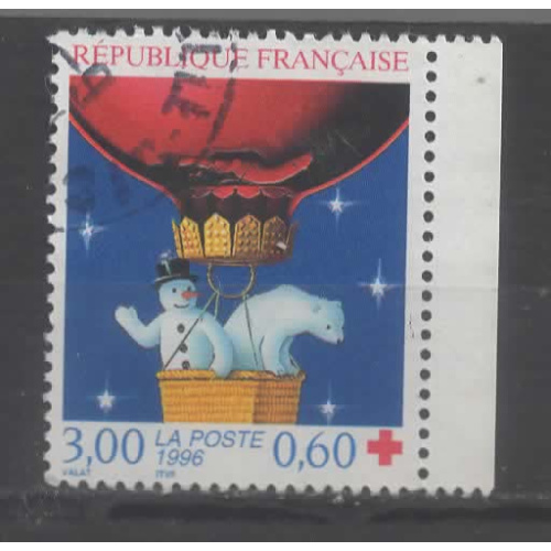 FRANCE  1996 OBL N° 3039a VOIR SCAN