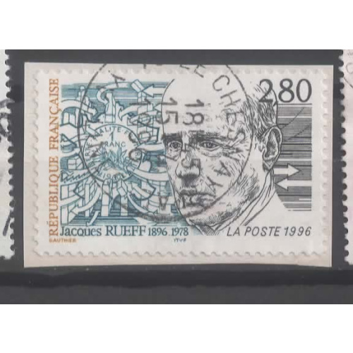 FRANCE  1996 OBL N° 2994 VOIR SCAN