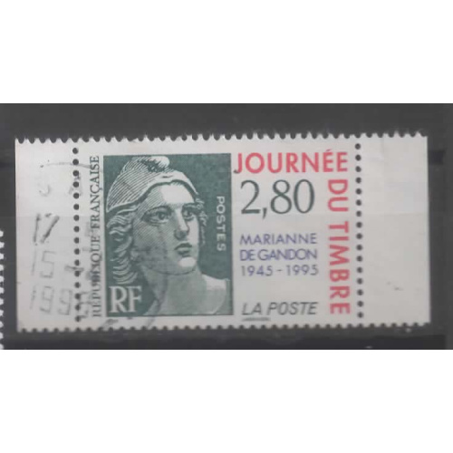 FRANCE  1995 OBL N° 2934 VOIR SCAN
