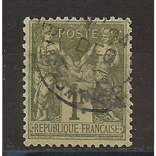 FRANCE ANNEE 1883  Y.T N°82  OBLI