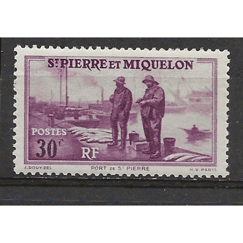 COLONIES FRANCAISE SAINT PIERRE-ET-MIQUELON ANNEE 1938 Y.T N°174 NEUF** cote 1.50€