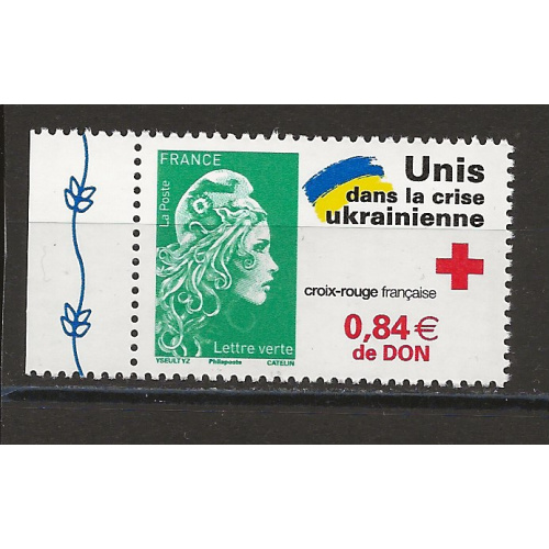 FRANCE ANNEE 2022 Y.T N°5594 NEUF** sous faciale