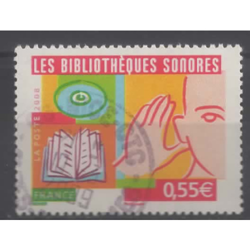 FRANCE 2008  N° 4160 OBL  VOIR SCAN
