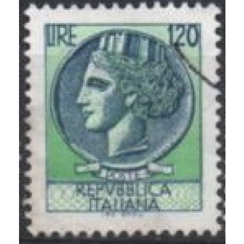 Italie 1976 - Monnaie syracusaine à £120 - YT 1324 °