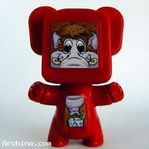 Kinder série Robots / Robot rouge / Ref : FT039