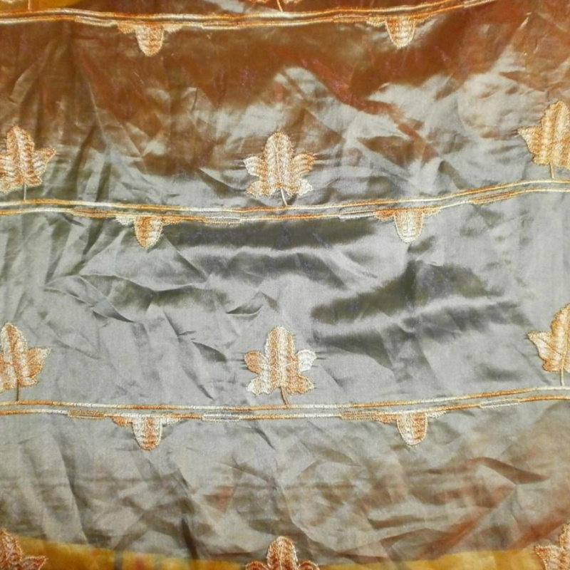 RIDEAU NEUF ORGANZA MULTICOLORE LARGEUR FIXE 55CM (gros métrage disponible) LE METRE