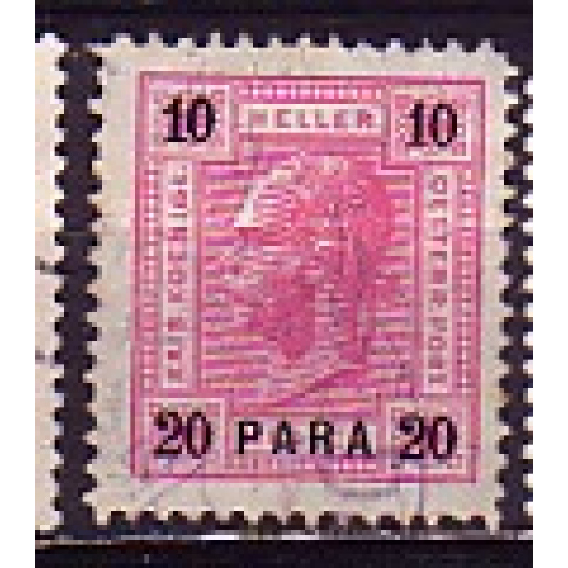 Levant Autrichien 1900  Y&T  33  oblitéré