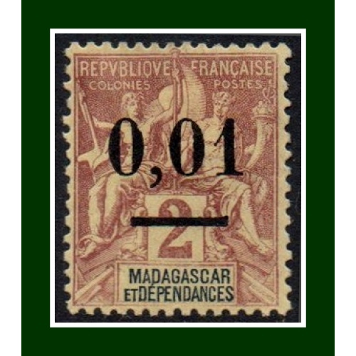 Madagascar N° 51 * T1 (cote 16€)