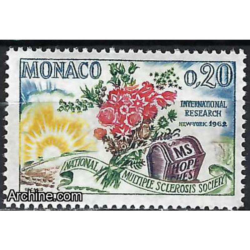 Monaco - 1962 - Y & T n° 580 - MNH (2