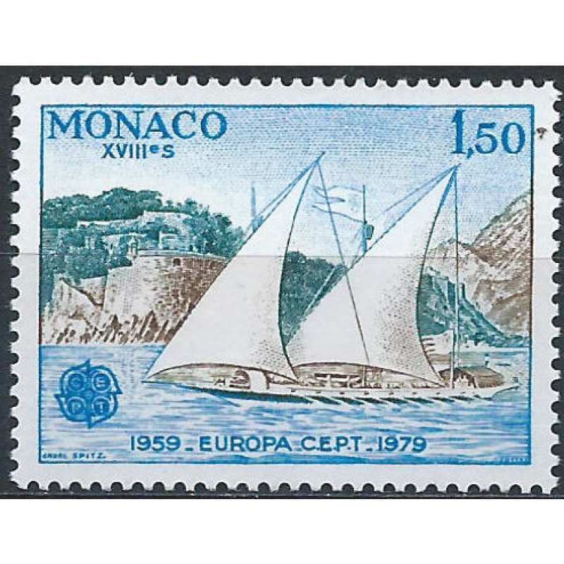 Monaco - 1979 - Y & T n° 1187a (dentelé 13 x 12½) - MNH