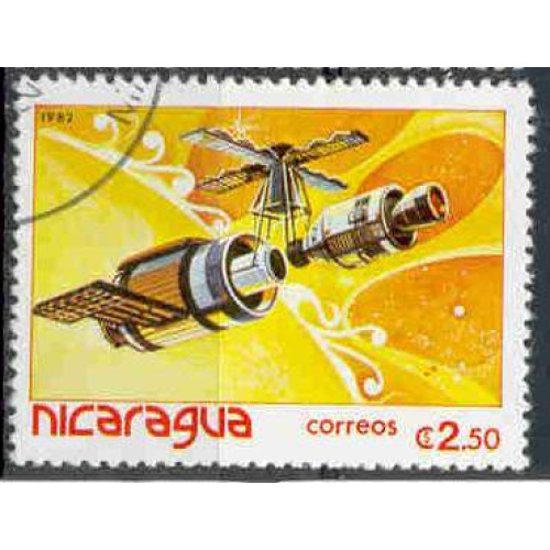 Nicaragua 1982 - Laboratoire spatial Skylab - YT 1188 °
