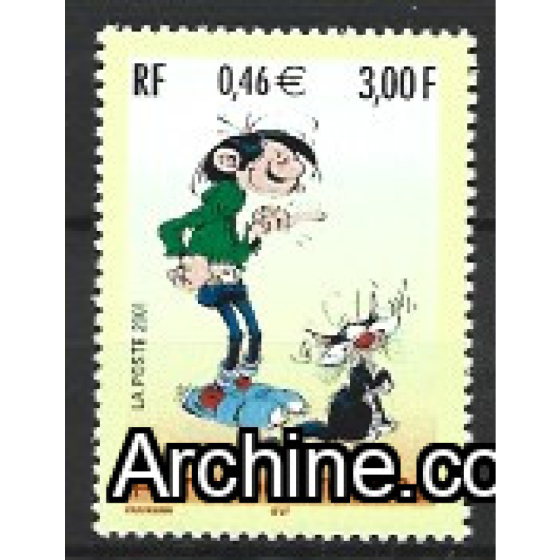 France 2001 - Y&T : 3370 - Gaston Lagaffe