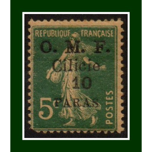 CILICIE N° 90 * (trace charnière - second choix) Semeuse O.M.F. Occupation Militaire Française