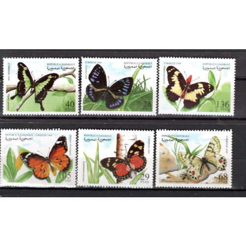 PAPILLONS  SAHARUI  1999 série neuve m n h   très bel ensemble de timbres   le scan affranchissement 1.39€ lot 03 03  2