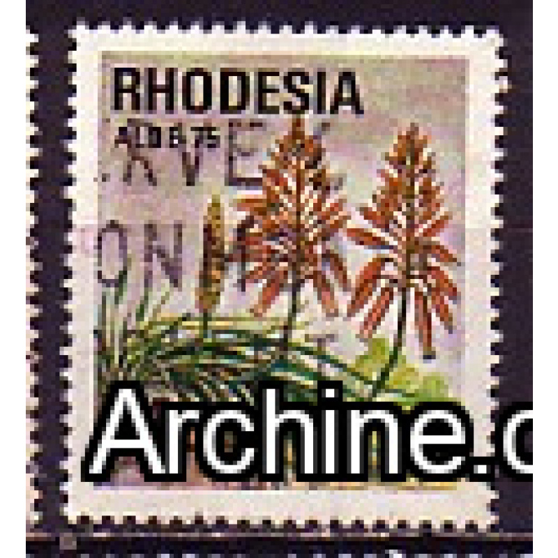 Rhodésie 1975 Y&T 258 oblitéré