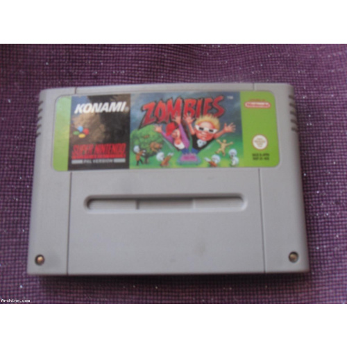 Jeux Super Nintendo Zombies