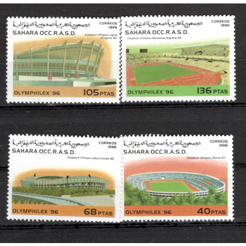 STADES SAHARA OCC  1996 série neuve m n h   très bel ensemble de timbres   le scan affranchissement 1.39€ lot 01 03  13