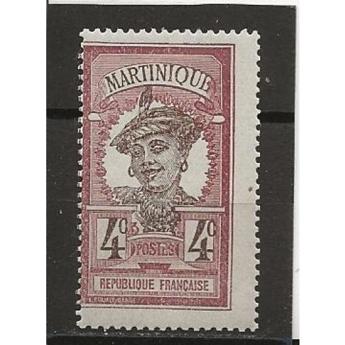 MARTINIQUE ANNEE 1908-18  Y.T N°63 NEUF**