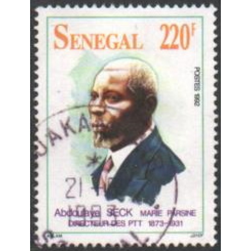 Sénégal (Rép.) 1993 - A. Seck, directeur des PTT - YT 1037 °