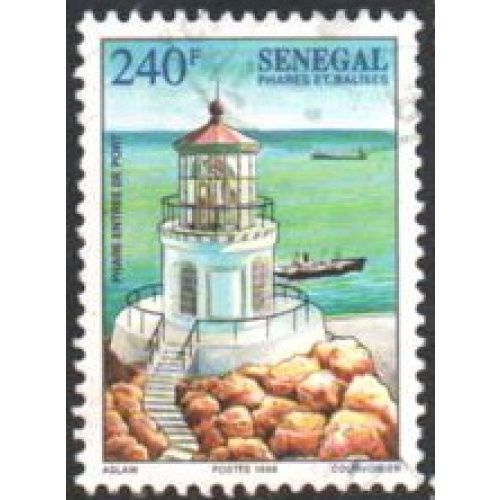 Sénégal (Rép.) 1998 - Phare d'entrée de port - YT 1337 °