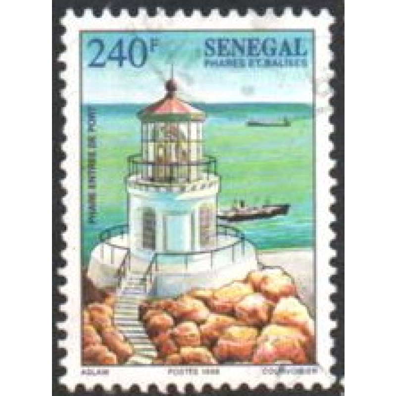 Sénégal (Rép.) 1998 - Phare d'entrée de port - YT 1337 °