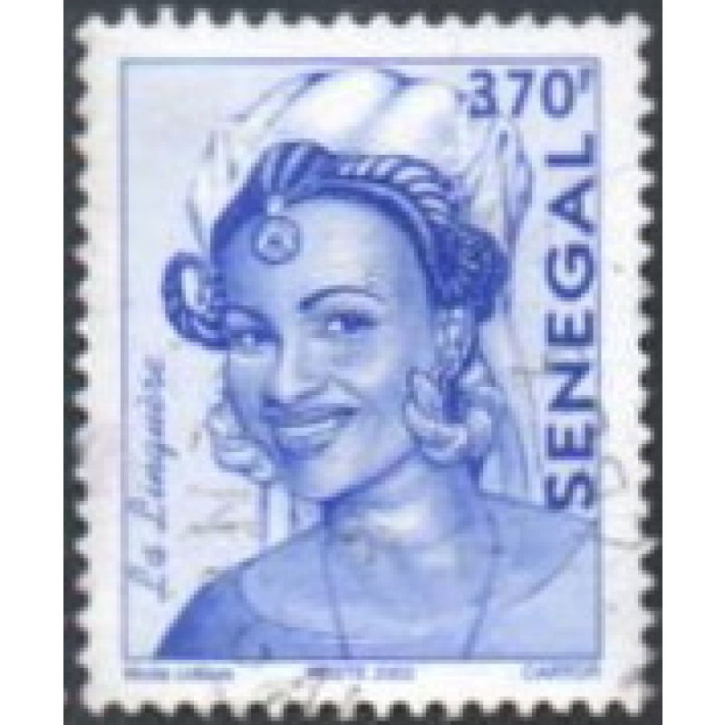 Sénégal (Rép.) 2002 - Coiffure sénégalaise, coiffe 'La Linguère' - YT 1680W °