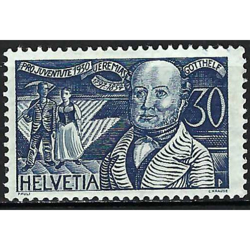 Suisse - 1930 - Y & T n° 249 - MH