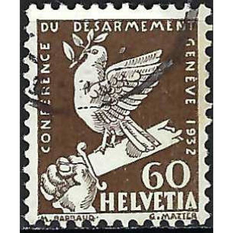 Suisse - 1932 - Y & T n° 258 - O. (2