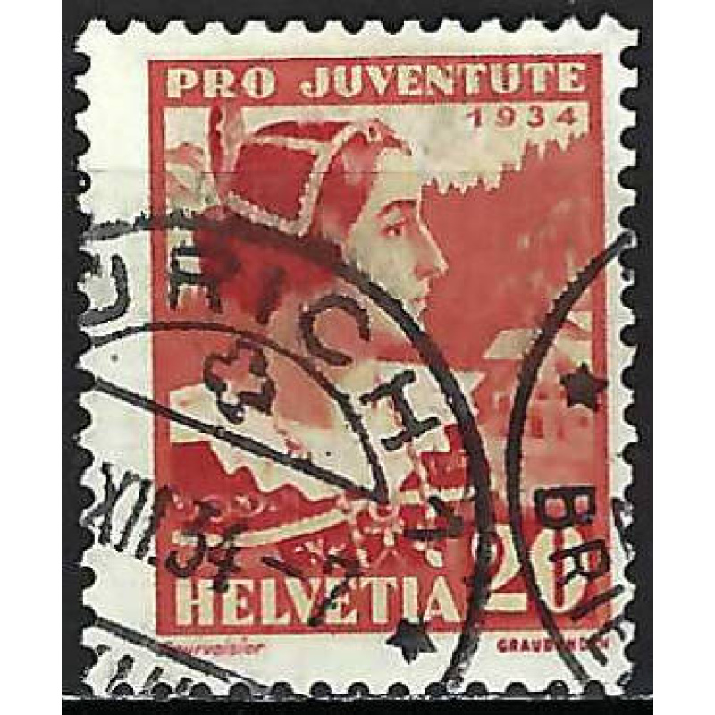 Suisse - 1934 - Y & T n° 280 - O. (2