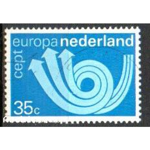 Pays-Bas Yvert N°982 Oblitéré 1973 EUROPA
