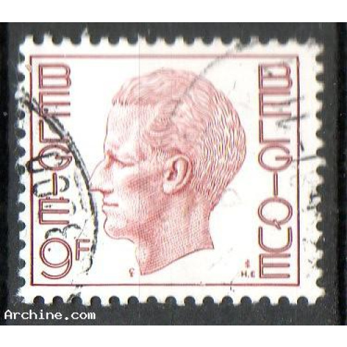 Belgique Yvert N°1948 Oblitéré Baudouin 1° 1979 9F