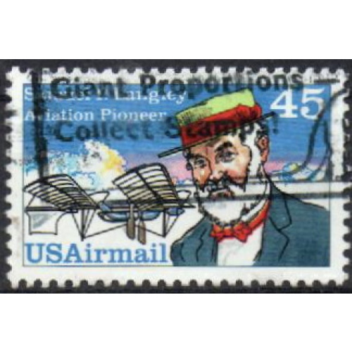 É-U.A/U.S.A 1988 - Samuel P. Langley, pionner de l'aviation - YT PA 112 °