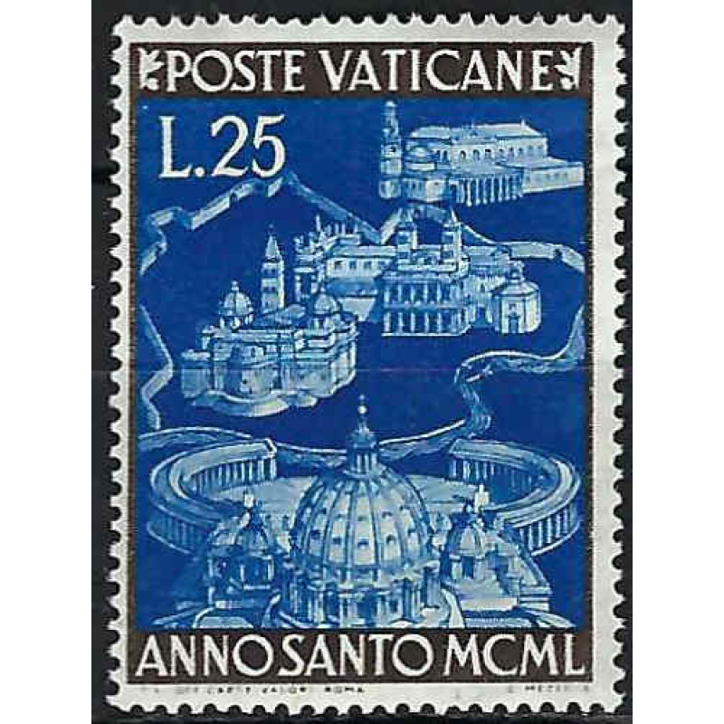 Vatican - 1950 - Y & T n° 155 - MH