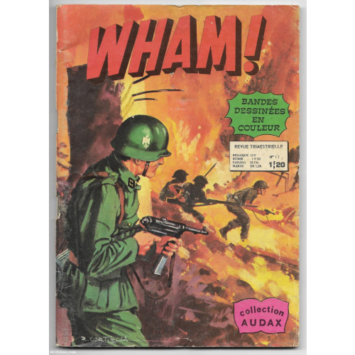 Wham - Petit Format trimestriel N°13 - Arédit 1973 - 1re série