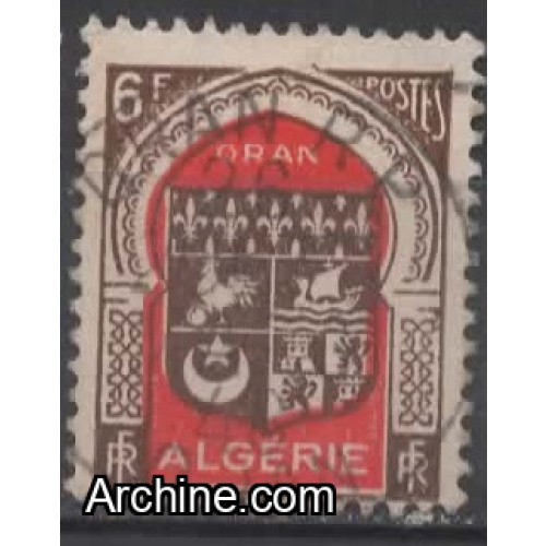 ALGERIE N° 265 o Y&T 1947 Armoiries (Oran)